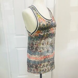 Vintage Vans NWT Off The Wall Colorful Patterned  Tank Top